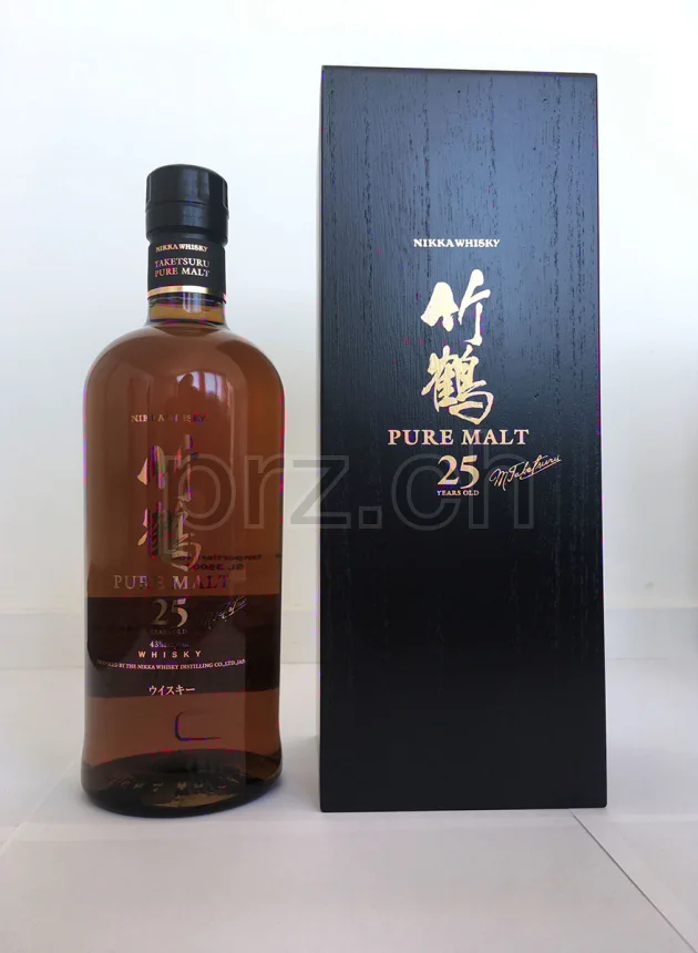 Yoichi, Miyagikyo, 25 Jahre, abgefüllt 2015, Ansicht 1