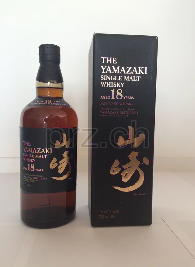 Yamazaki, 18 Jahre, abgefüllt 2015, Ansicht 1