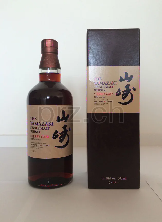 Yamazaki, abgefüllt 2016, Ansicht 1