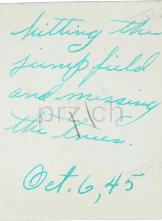 General Dwight D. Eisenhower's Farewell Letter, Ansicht 6 General Dwight D. Eisenhower's Farewell Letter, Modell Armed Forces, Jahr 1945, Ansicht 6