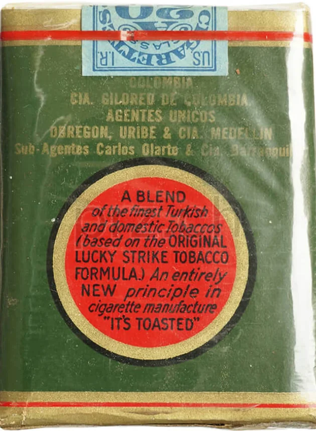 Lucky Strike – 1952 Series 122, Modell Private, Jahr 1952, Ansicht 2