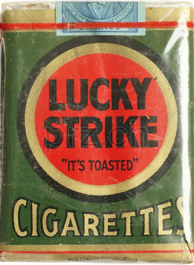 Lucky Strike – 1952 Series 122, Modell Private, Jahr 1952, Ansicht 1
