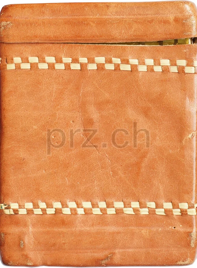 Case – Leather Monogram H, Rückseite Case – Leather Monogram H, Modell Private, Jahr 1942 - 45, Rückseite