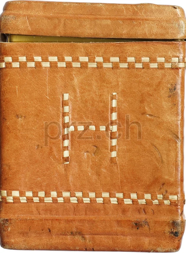 Case – Leather Monogram H, Vorderseite Case – Leather Monogram H, Modell Private, Jahr 1942 - 45, Vorderseite