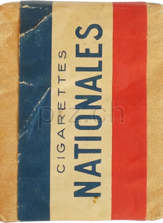 Cigarettes – Nationales, Modell Privé, Jahr 1949 - 54, Vorderseite