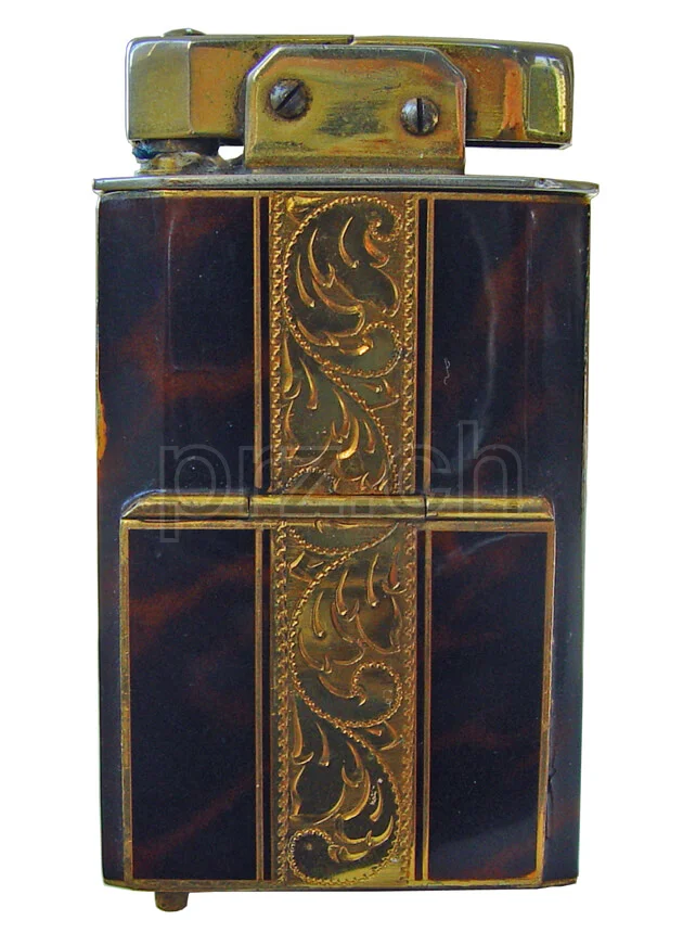 No Name – Germany Concealed Brown, Modell Concealed large, gold plated, Jahr 1936, Ansicht 1