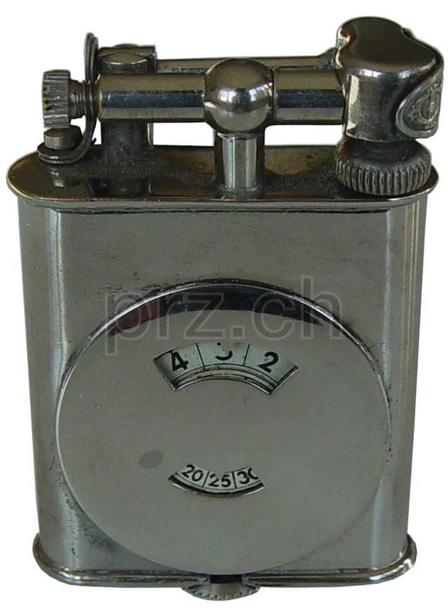 No Name – France Digital Watch, Modell Lift arm digital, chrome plated, Jahr 1930, Ansicht 3
