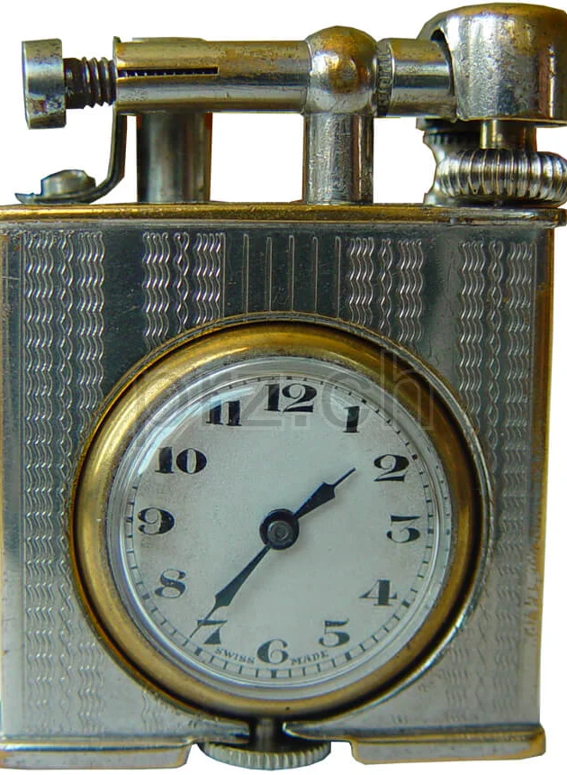 No Name – Switzerland Small Round Watch, Modell Lift arm, silver plated, Jahr 1934, Ansicht 1