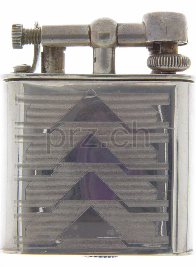 No Name – France Rectangular Watch, Modell Lift arm, silver plated, Jahr 1930, Ansicht 2