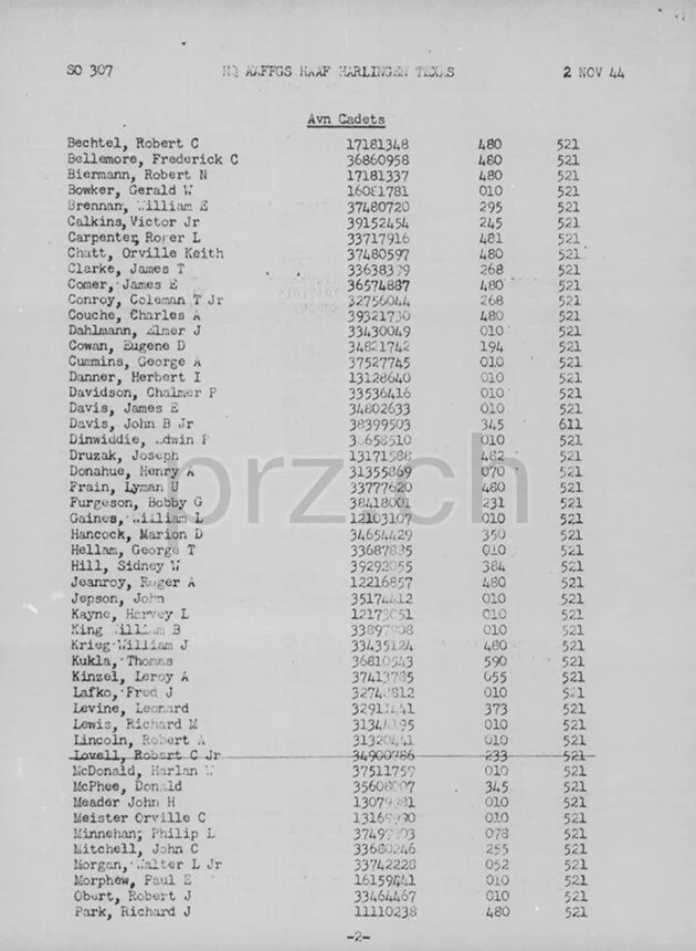 U.S. Army Air Forces Bomber – Paul. J. Stein, Modell three barrel hinge, round bottom, Jahr 1943 - 45, Ansicht 8