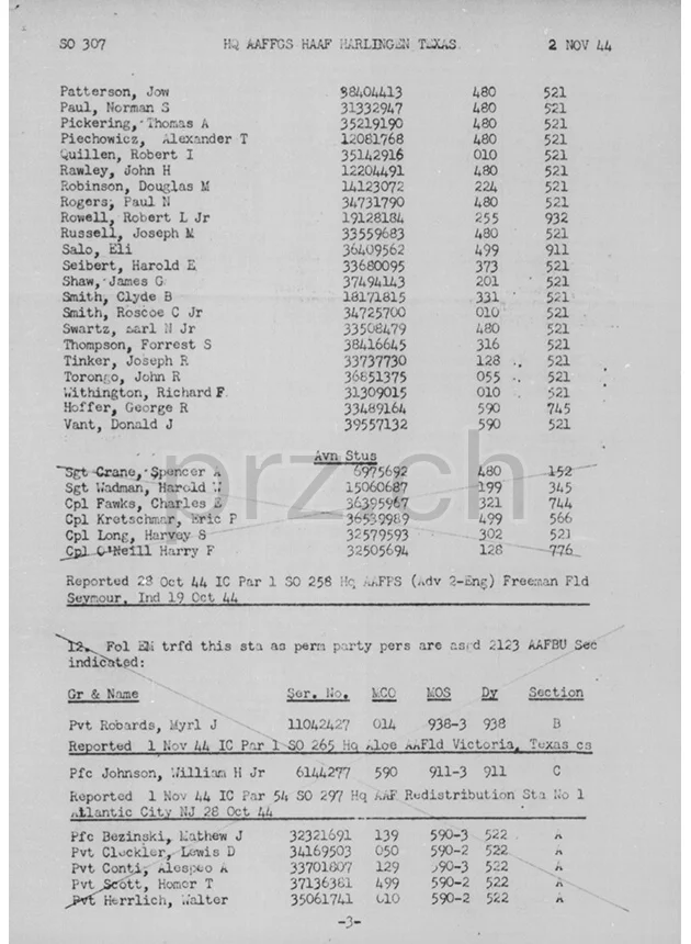 U.S. Army Air Forces Bomber – Paul. J. Stein, Modell three barrel hinge, round bottom, Jahr 1943 - 45, Ansicht 9