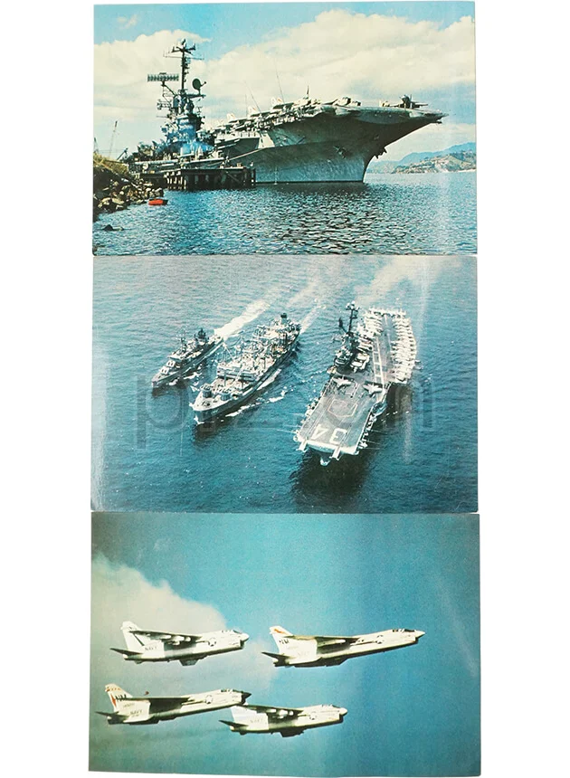 U.S. Navy «U.S.S. Oriskany» – Donald L. Marquis, Vorderseite U.S. Navy «U.S.S. Oriskany» – Donald L. Marquis, Modell chrome plated brushed, five barrel hinge, Jahr 1969, Vorderseite
