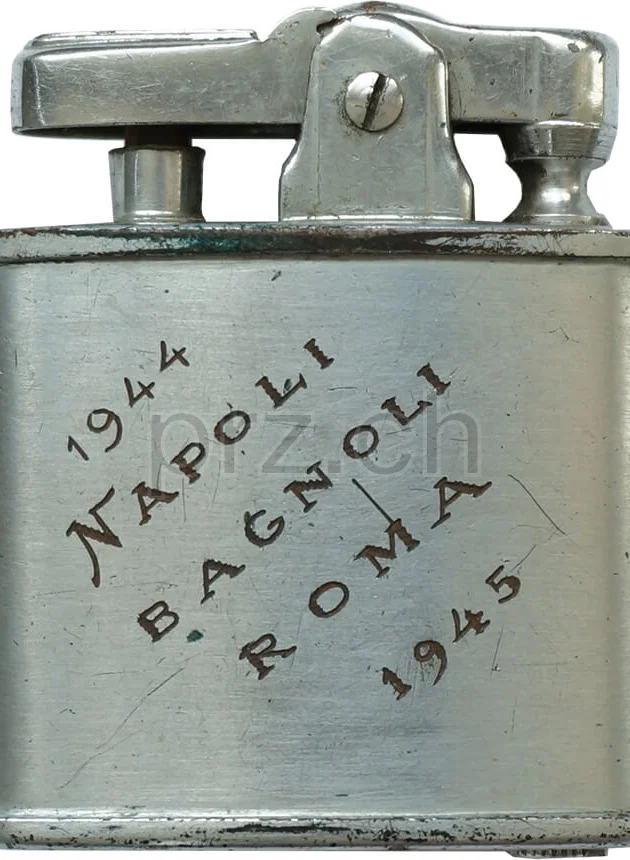Rome – Heston Mc Mann, Modell four barrel hinge, round bottom, Jahr 1942 - 43, Ansicht 4