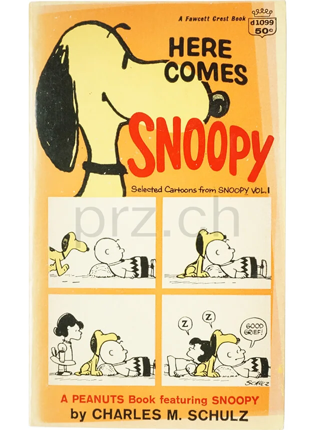 U.S. Navy Numbah One Watchdog – Snoopy, Modell slim chrome polished, five barrel hinge, Jahr 1967, Vorderseite