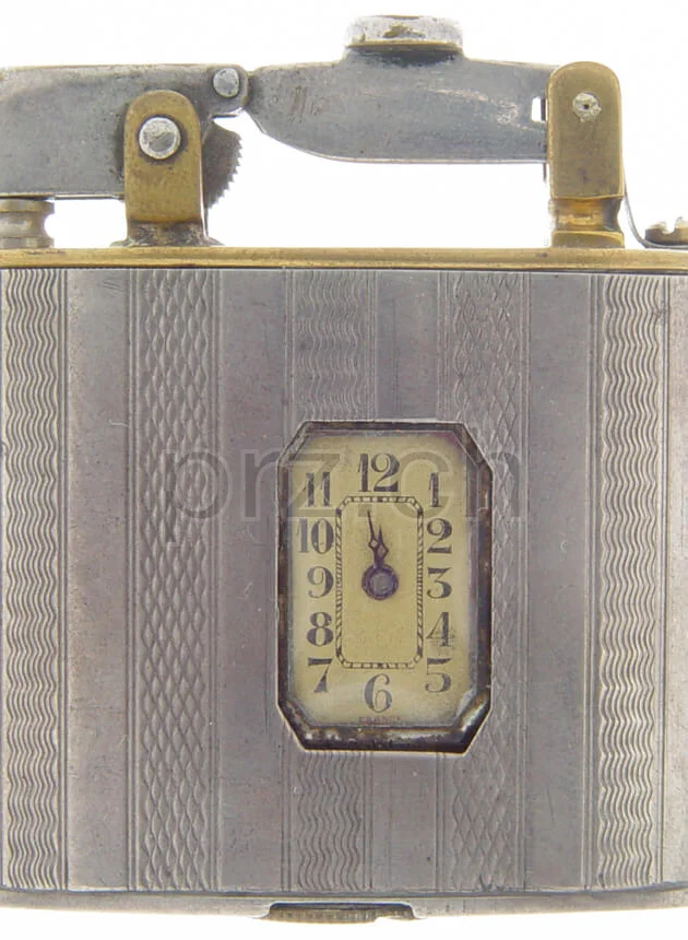 Stambul – Germany, Modell Single arm semi automatic, silver shell, Jahr 1930, Ansicht 1