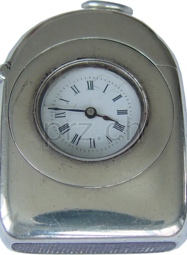 Matchsafe / Vesta – Germany, Modell Rounded top, sterling silver, Jahr 1906, Ansicht 1