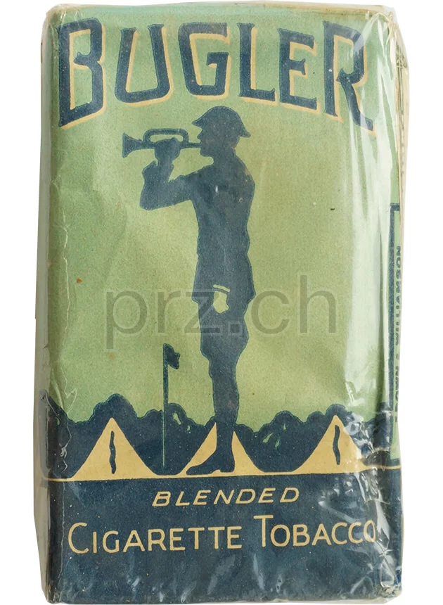 Tobacco Bugler – WWII, Modell Private, Jahr 1945, Vorderseite