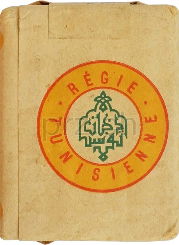Cigarettes Troupe – Tunisie, Modell Armée, Jahr 1943 - 55, Rückseite