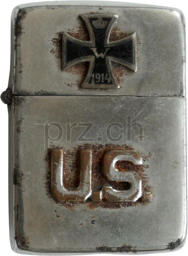 U.S. Army Coast Artillery Corps, Modell three barrel hinge, round bottom, Jahr 1943 - 45, Ansicht 1