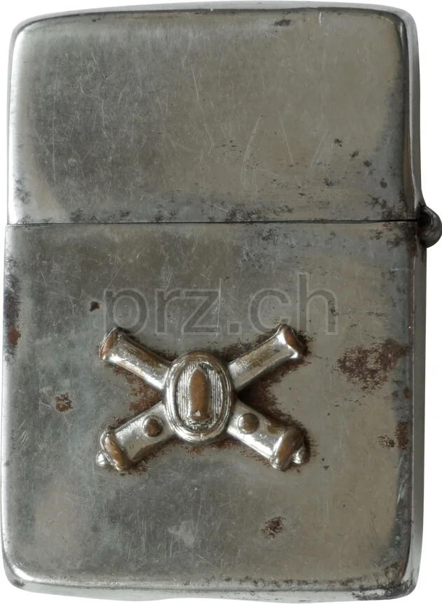 U.S. Army Coast Artillery Corps, Modell three barrel hinge, round bottom, Jahr 1943 - 45, Ansicht 2