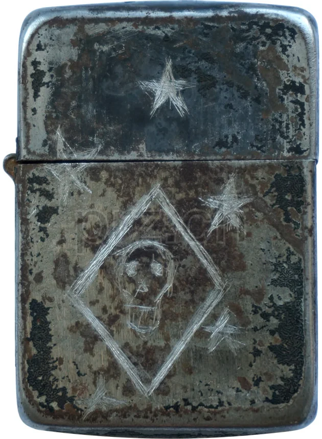 U.S. Marine Corps – Marine Raiders, Ansicht 1 U.S. Marine Corps – Marine Raiders, Modell three barrel hinge, round bottom, Jahr 1943 - 45, Ansicht 1