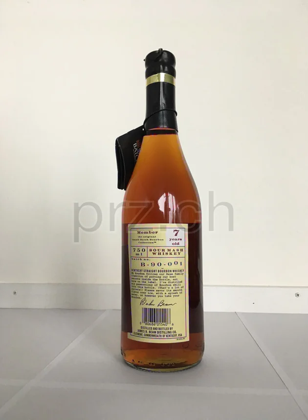 Jim Beam, 7 Jahre, abgefüllt 2010, Ansicht 2