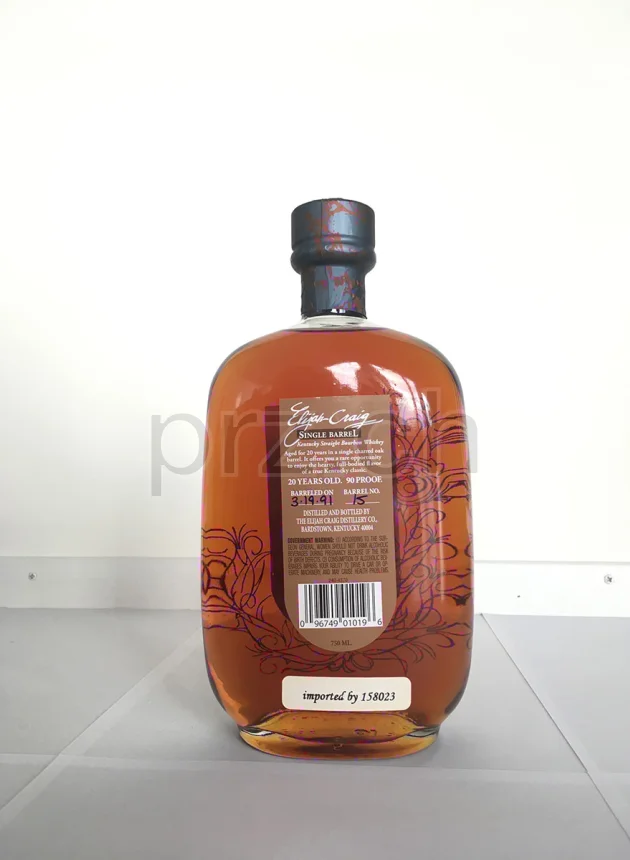 Heaven Hill, 20 Jahre, abgefüllt 2011, Ansicht 2