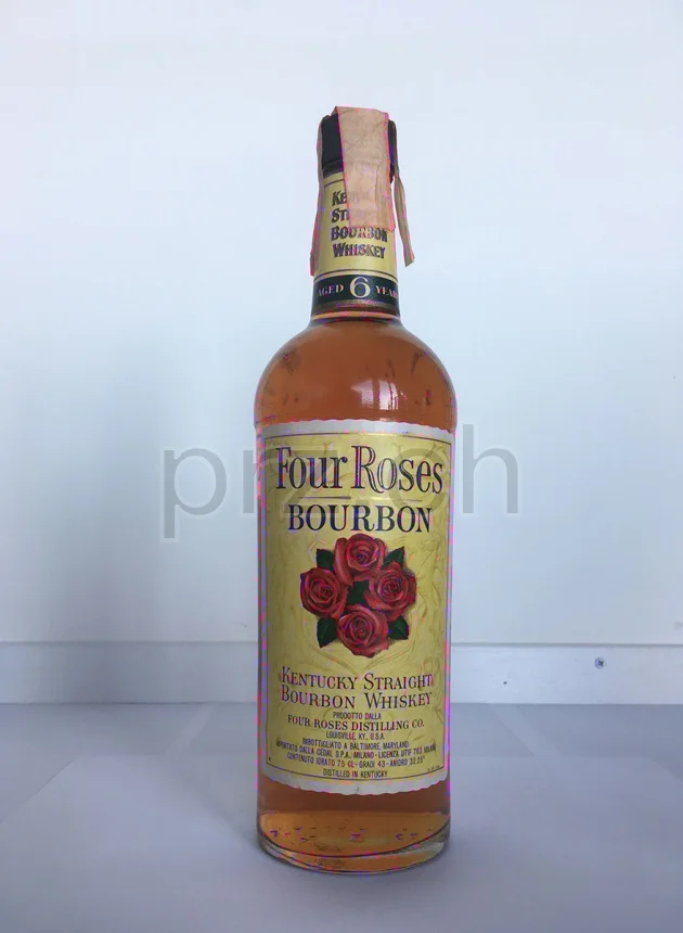 Four Roses, 6 Jahre, abgefüllt 1970, Ansicht 1