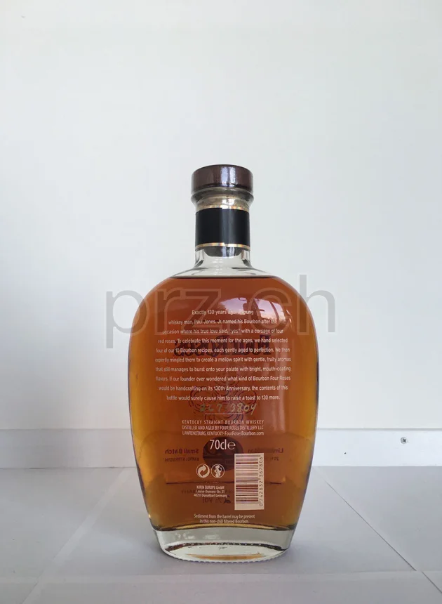 Four Roses, 10 Jahre, abgefüllt 2018, Ansicht 2