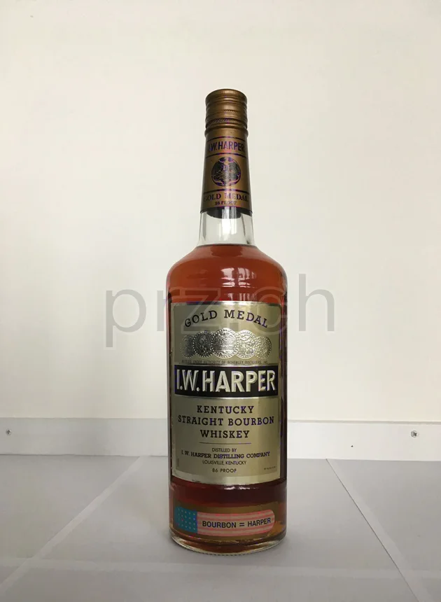 I.W. Harper Distilling Company, abgefüllt 1972, Ansicht 1