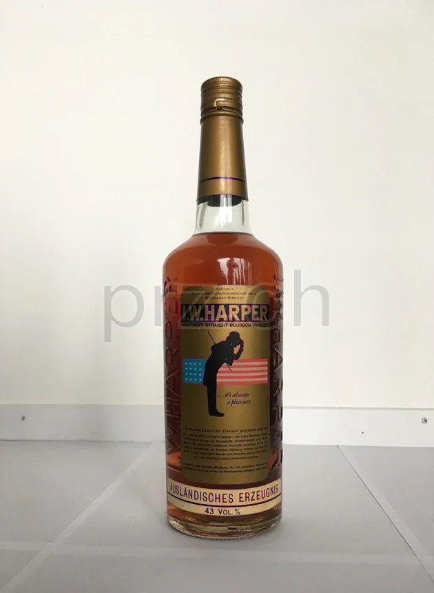 I.W. Harper Distilling Company, abgefüllt 1972, Ansicht 2