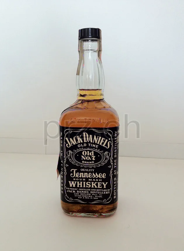 Jack Daniel's, abgefüllt 1970, Ansicht 1