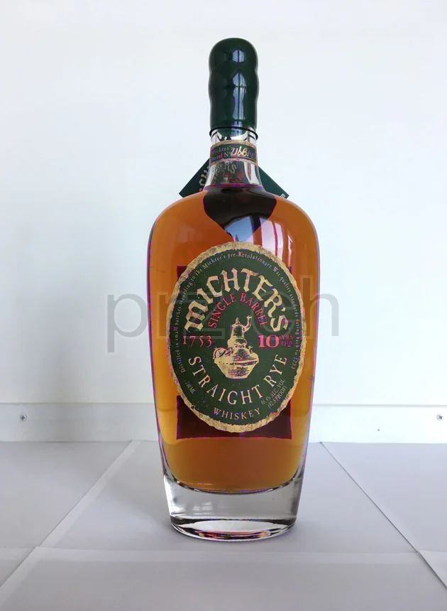 Michter's, 10 Jahre, abgefüllt 2016, Ansicht 1