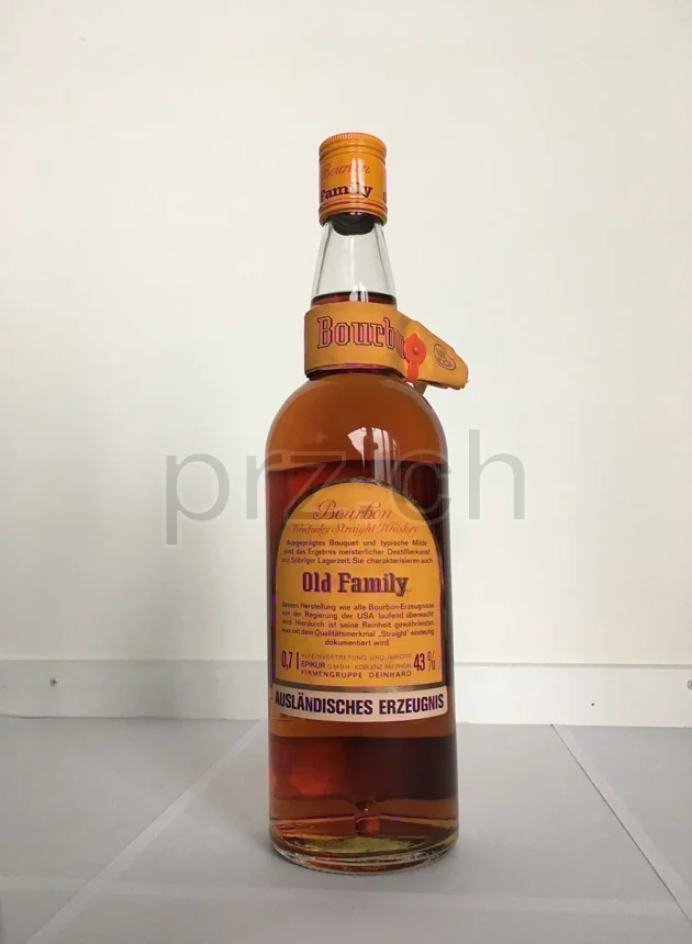 Old Family Distilling Company, 5 Jahre, abgefüllt 1971, Ansicht 2