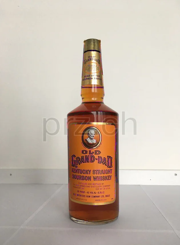 The Old Grand-Dad Distillery Company, abgefüllt 1977, Ansicht 1