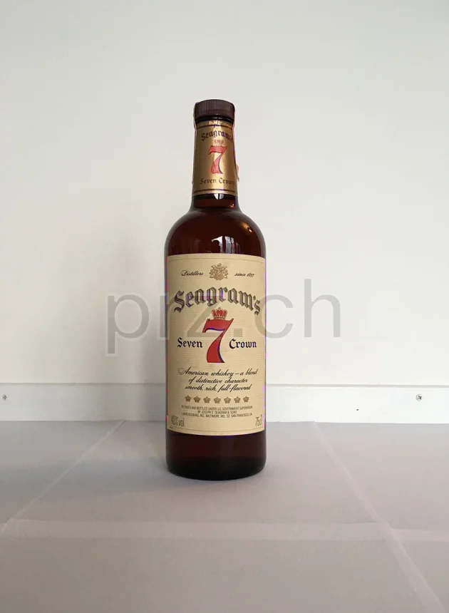Joseph E. Seagram &amp; Sons, 7 Jahre, abgefüllt 1970, Ansicht 1