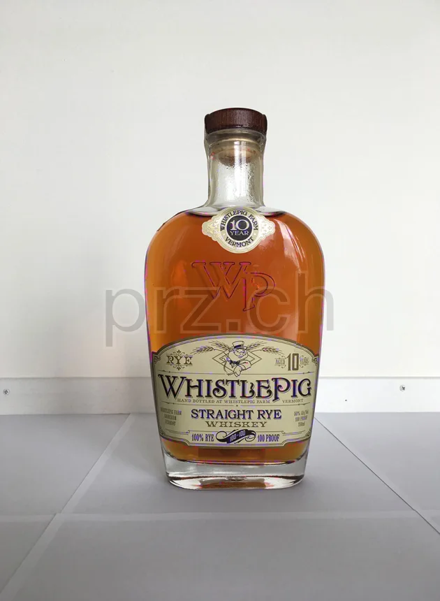 WhistlePig, 10 Jahre, abgefüllt 2010, Ansicht 1