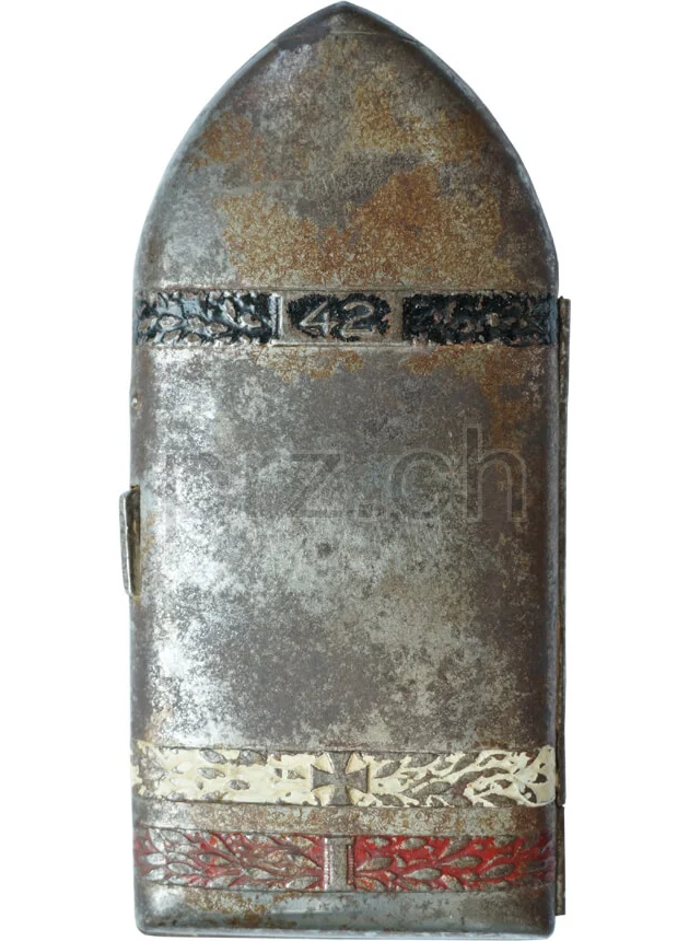 Case – Big Bertha WWI, Rückseite Case – Big Bertha WWI, Modell Army, Jahr 1914 - 18, Rückseite