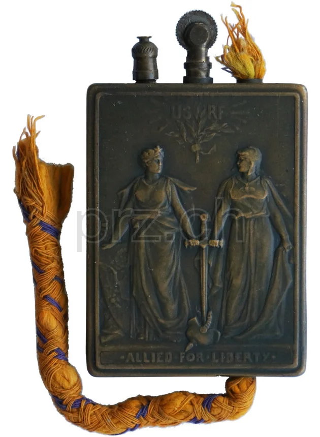 Lighter WWI, Modell Lighter combi rope and wick for fuel, Jahr 1918, Ansicht 2