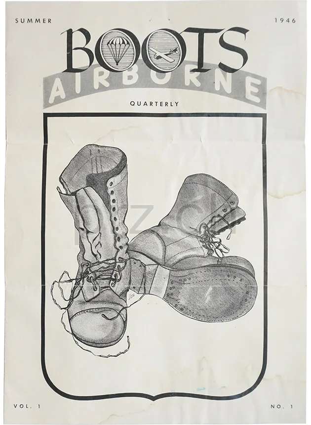 Vorderseite von D-Day Arm Flag – Sgt. Floyd D. Fletcher, 82nd Airborne Division, Modell Airborne «CL», Jahr 1943 - 44, Bild 12