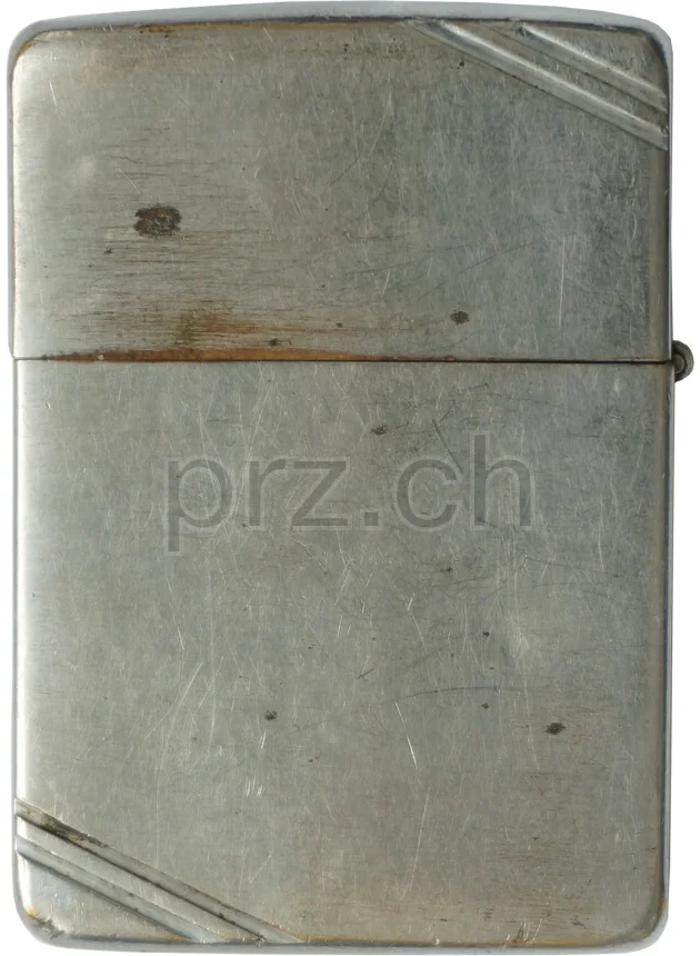Gulf Oil, Modell four barrel hinge, flat bottom, Jahr 1937 - 41, Rückseite