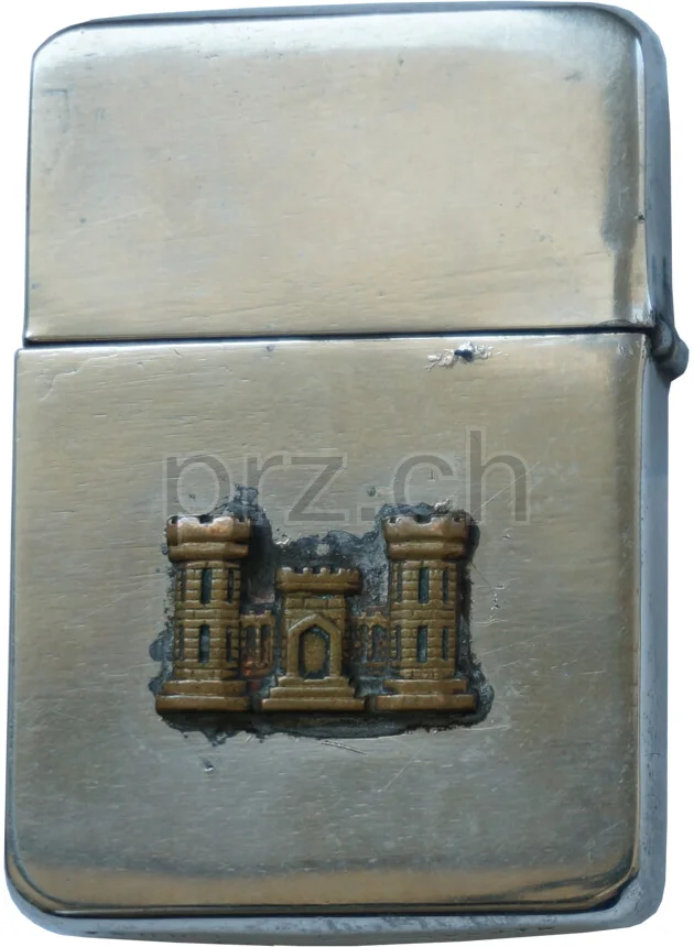 London – Captain O. L. Culbert, Modell four barrel hinge, flat bottom, Jahr 1942 - 43, Rückseite