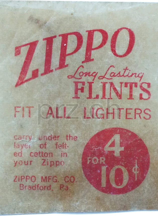 Flint Pouche, Modell wartime, Jahr 1942 - 45, Vorderseite
