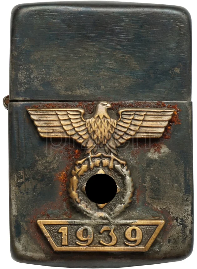 Germany – Trophy Insignia, Modell four barrel hinge, round bottom, Jahr 1942 - 43, Ansicht 1