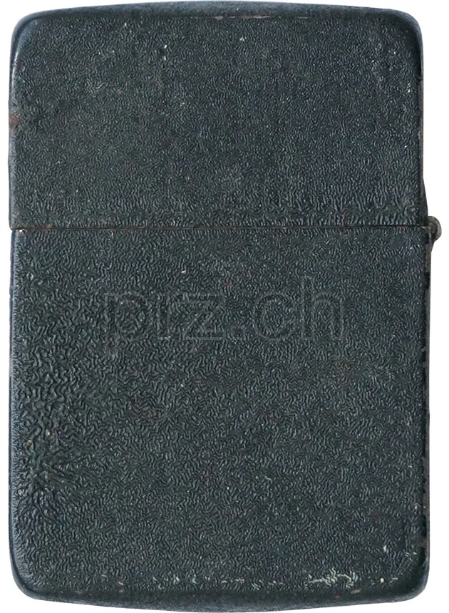 Black Crackle – U.S. Army Medical Corps, Ansicht 2 Black Crackle – U.S. Army Medical Corps, Modell four barrel hinge, flat bottom, Jahr 1942 - 43, Ansicht 2
