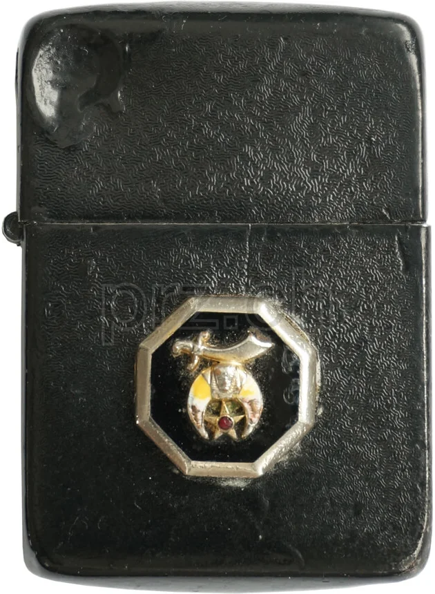 Shriners of North America, Modell three barrel hinge, round bottom, Jahr 1943 - 45, Vorderseite