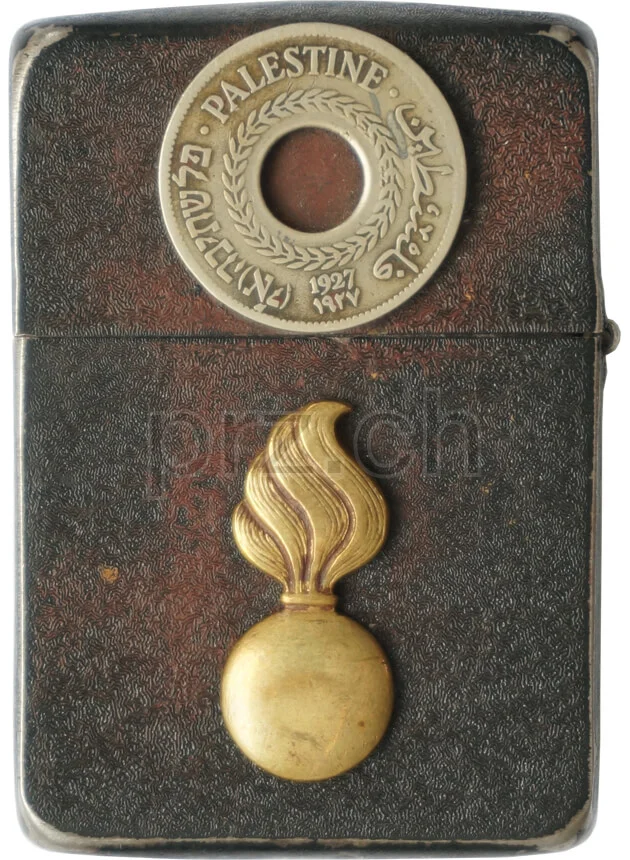 U.S. Army Ordnance Corps – Coins, Modell four barrel hinge, flat bottom, Jahr 1942 - 43, Vorderseite