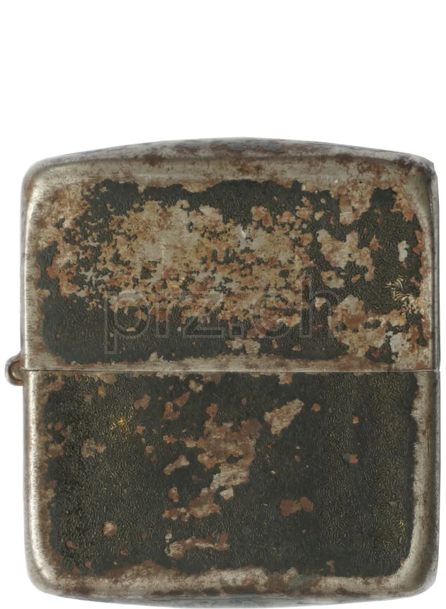 Black Crackle – Shorty, Modell three barrel hinge, round bottom, Jahr 1943 - 45, Vorderseite