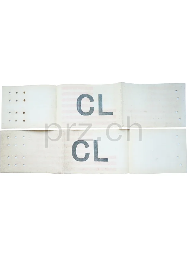 D-Day Arm Flag – Sgt. Floyd D. Fletcher, 82nd Airborne Division, Ansicht 2 D-Day Arm Flag – Sgt. Floyd D. Fletcher, 82nd Airborne Division, Modell Airborne «CL», Jahr 1943 - 44, Ansicht 2