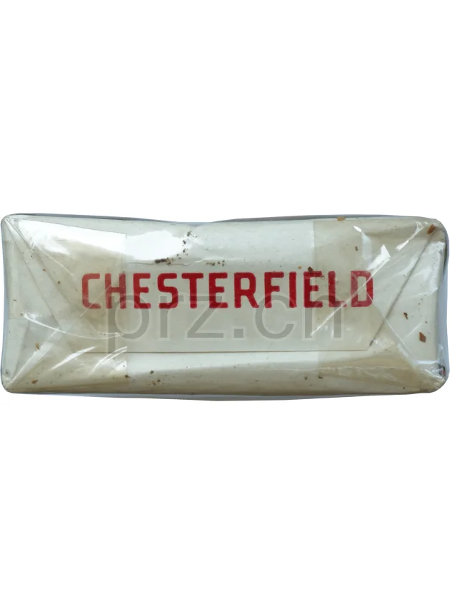 Chesterfield – Christmastide Korea, Unterseite Chesterfield – Christmastide Korea, Modell Private, Jahr 1955, Unterseite